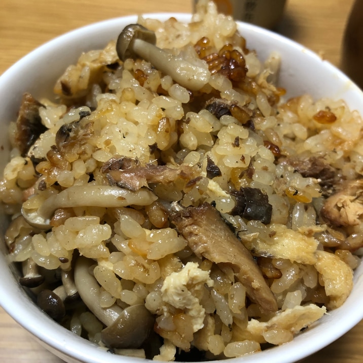 イワシ缶詰炊き込みご飯